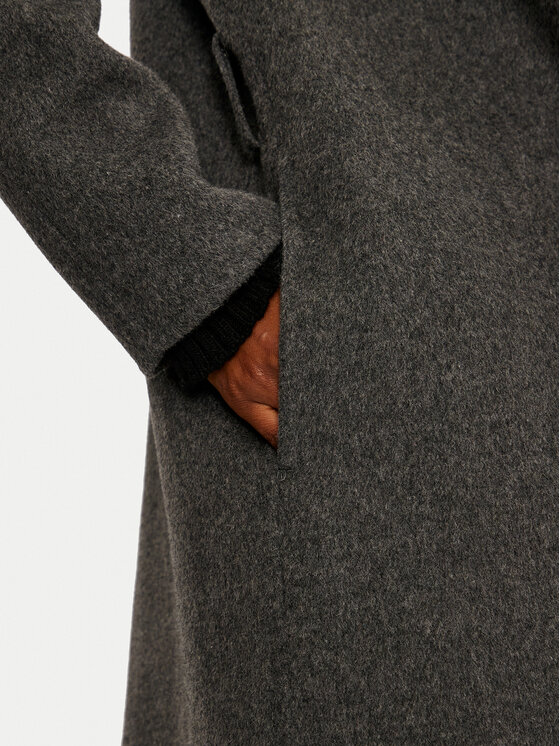Vero Moda Vero Moda Vlnený kabát Ofelia 10315046 Sivá Regular Fit