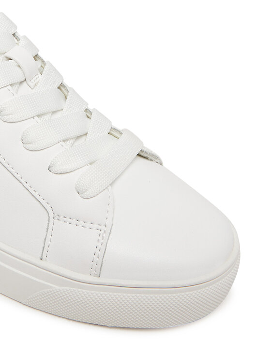 DKNY DKNY Sneakersy Abeni Lace Up Sneaker K1300916 Biały