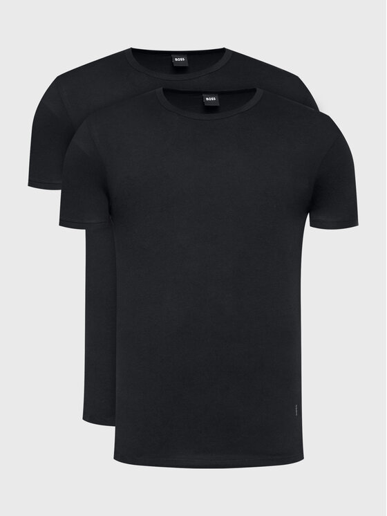 BOSS BOSS Komplet t-shirtów Modern 50475276 Czarny Slim Fit