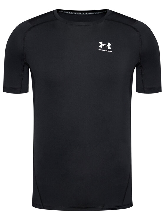 Under Armour Under Armour Techniniai marškinėliai Ua HeatGear 1361518 Juoda Slim Fit