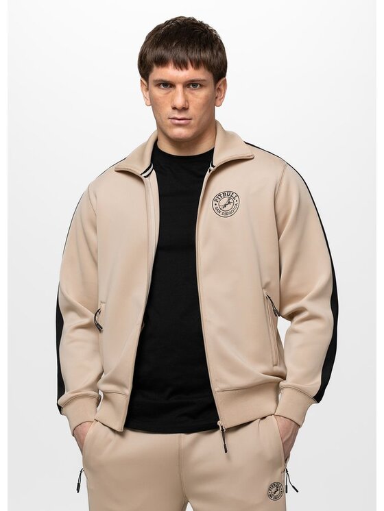 PITBULL PITBULL Bluza SAN DIEGO CA Beżowy Regular Fit