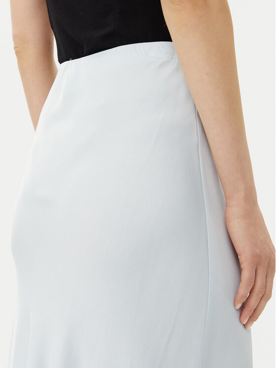 ViCOLO ViCOLO Maxi sukňa TD0472 Modrá Slim Fit