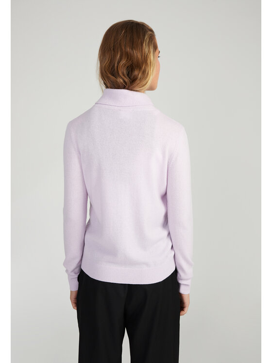 Style Republic Style Republic Golf kaszmiru Różowy jasny Slim Fit