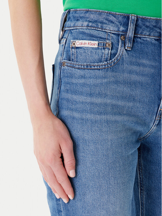 Calvin Klein Jeans Calvin Klein Jeans Farmer LV047B913G Kék Straight Fit