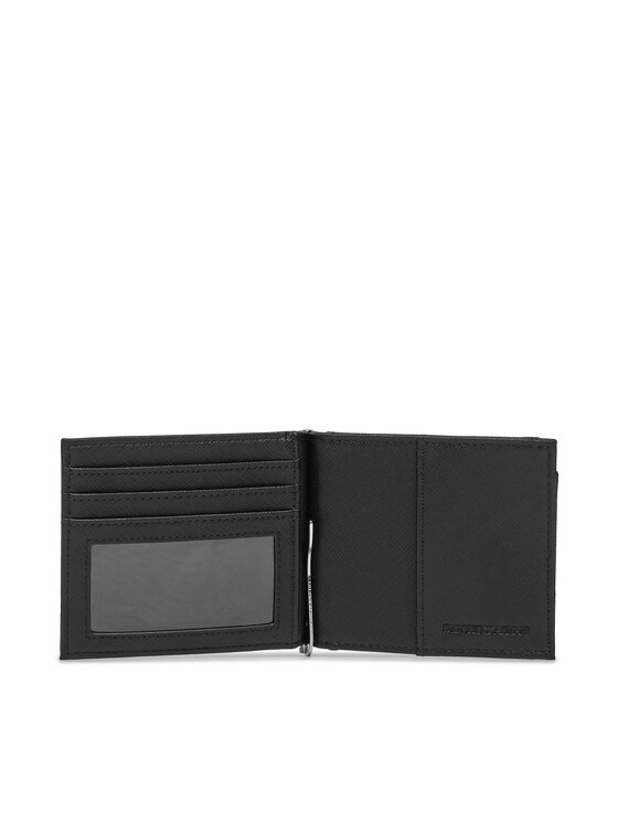 Emporio Armani Emporio Armani Kleine Herren Geldbörse Y4R502 Y138E 81072 Schwarz