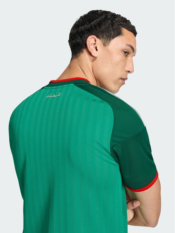 adidas adidas Koszulka techniczna Algeria 26 Away Jersey Zielony Regular Fit