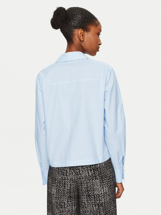 Morgan Morgan Camicia 242-CBOXI Celeste Loose Fit