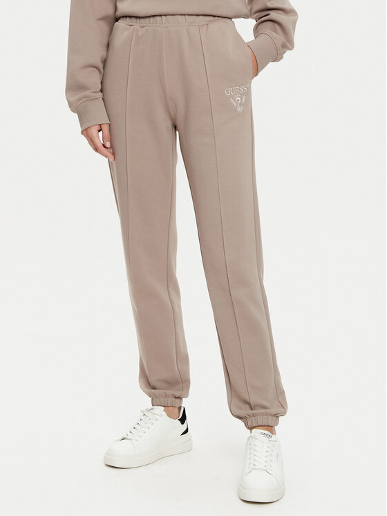 Guess Pantaloni da tuta V5RB13 KC3D2 Grigio Regular Fit, taglia : XS