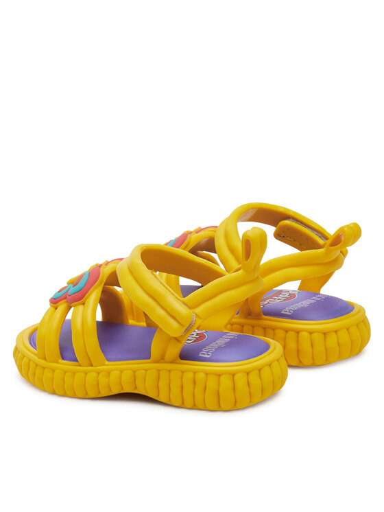 Melissa Melissa Sandały Mini Melissa Create + Play Doh Bb M 35989 Żółty