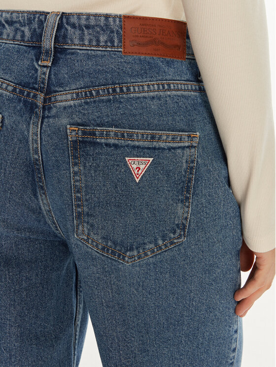 Guess Jeans Guess Jeans Blugi W4BA0Y D5CC4 Albastru Relaxed Fit