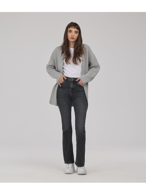 Lee Cooper Lee Cooper Sweter SIENNA Szary jasny Oversize