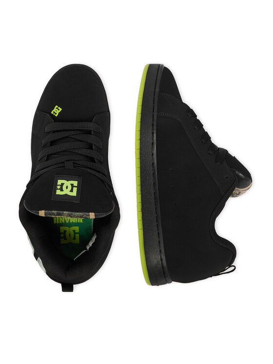 DC Shoes DC Shoes Sneakersy EO-COURT GRAFFIK JUMANJI DC06528001 Czarny