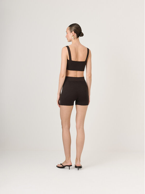 La Mania La Mania Reggiseno top BRANDON Marrone Classic Fit