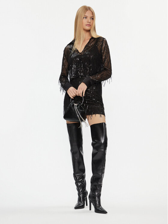 ONLY ONLY Hemd 15305740 Schwarz Regular Fit