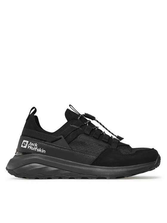 Jack Wolfskin Snīkeri Dromoventure Athletic Low M 4057011 Melns