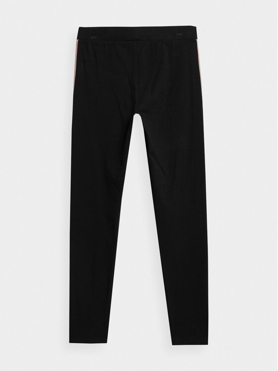 4F 4F Tamprės 4FJAW23TTIGF094 Juoda Slim Fit