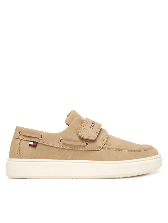 Tommy Hilfiger Tommy Hilfiger Halbschuhe Low Cut Velcro T1B4-34340-0315 S Beige