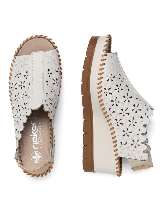 Rieker Rieker Sandalen 60355-80 Weiß