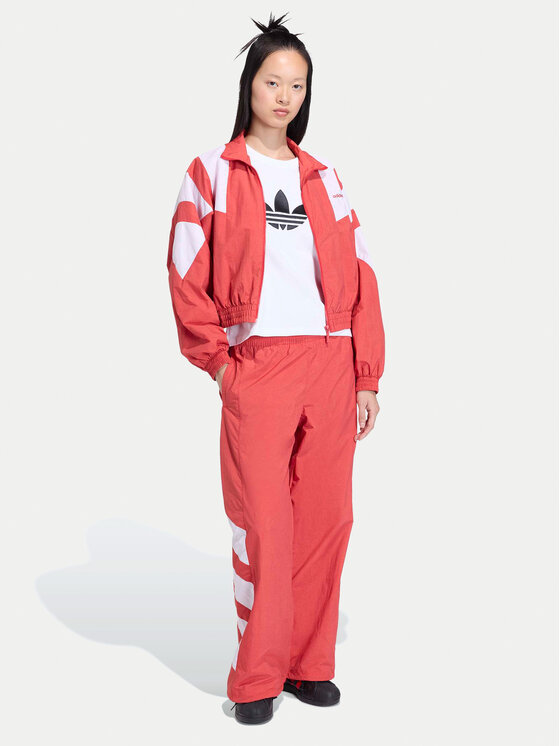 adidas adidas Jogginghose Blocked Washed KD8791 Rot Loose Fit