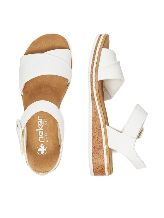 Rieker Rieker Szandál V3691-80 Fehér