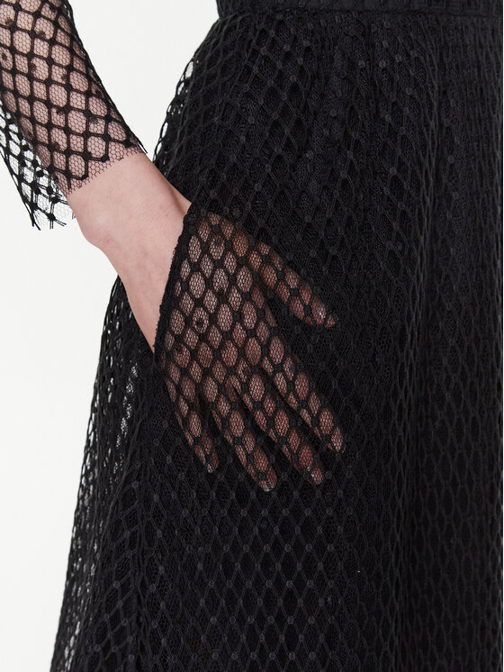 Red Valentino Red Valentino Rochie cocktail 2R3VA23A6S5 Negru Regular Fit