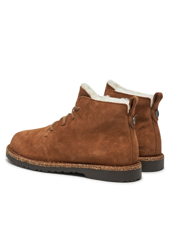 Birkenstock Birkenstock Šnurovacia obuv Uppsala Mid Shearling 1028148 Hnedá