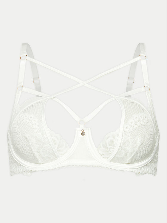 Hunkemöller Hunkemöller Liemenėlė su lankeliais Anna 204531 Balta