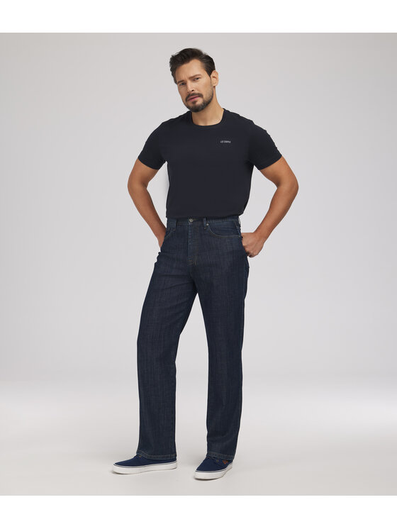 Lee Cooper Lee Cooper Jeansy JEANS M BENITO 3215 RINSED Niebieski Relaxed Fit