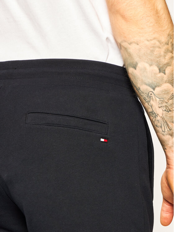 Tommy Hilfiger Tommy Hilfiger Sportinės kelnės Basic Embroidered MW0MW13038 Tamsiai mėlyna Regular Fit