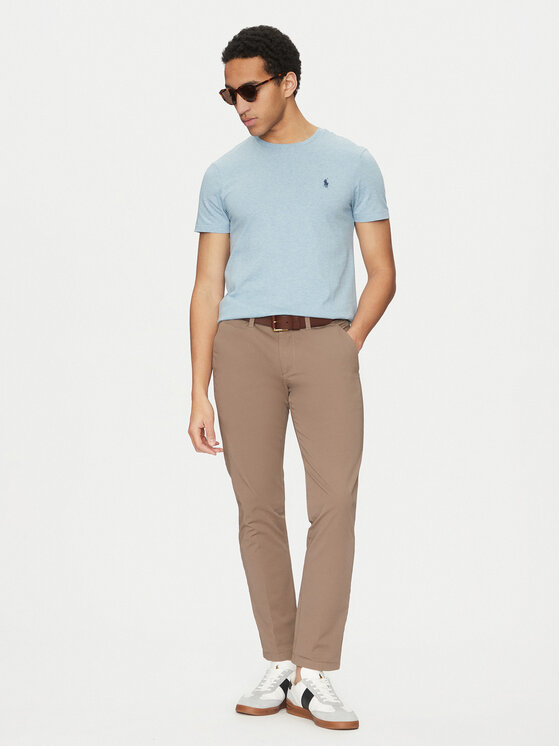 Polo Ralph Lauren Polo Ralph Lauren T-shirt 710671438420 Plava Slim Fit
