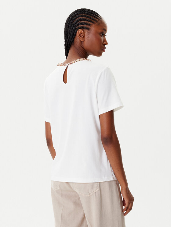 Morgan Morgan Bluse 252-DANY Weiß Regular Fit