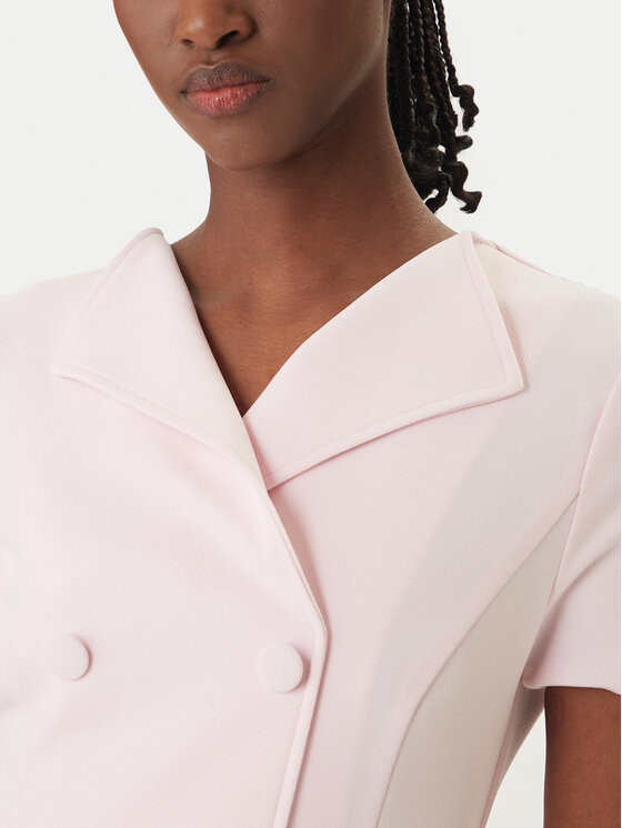 Rinascimento Rinascimento Kokteiļkleita CFC0127893003 Rozā Slim Fit