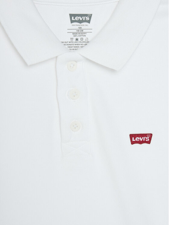 Levi's® Levi's® Поло 9EA893-W3B Білий Regular Fit
