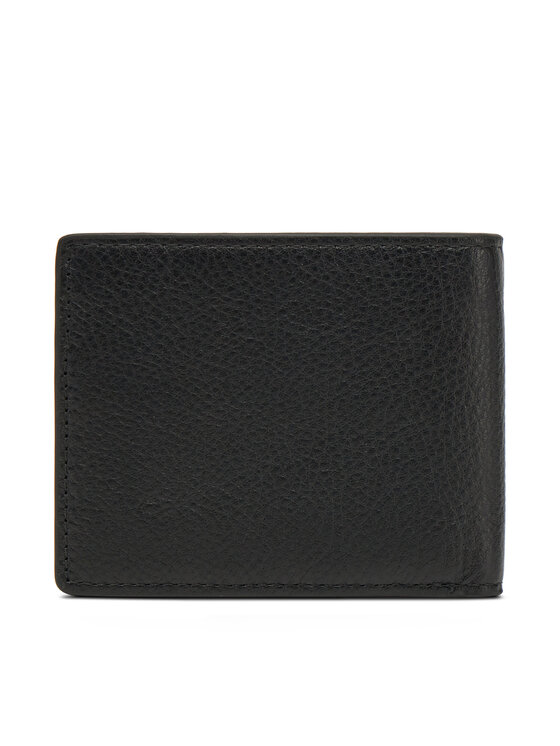 Tommy Hilfiger Tommy Hilfiger Duży Portfel Męski Th Monogram Mini Cc Wallet AM0AM13251 Czarny