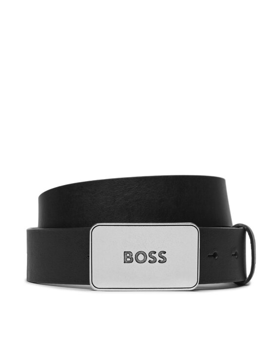 Boss Vīriešu josta Icon-Las-M Sz35 50513858 Melns