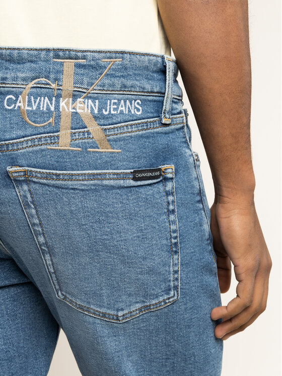 Calvin Klein Jeans Calvin Klein Jeans Farmer J30J314374 Sötétkék Slim Taper
