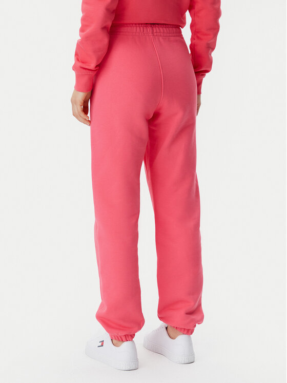 Tommy Jeans Tommy Jeans Jogginghose Badge DW0DW20679 Rosa Regular Fit