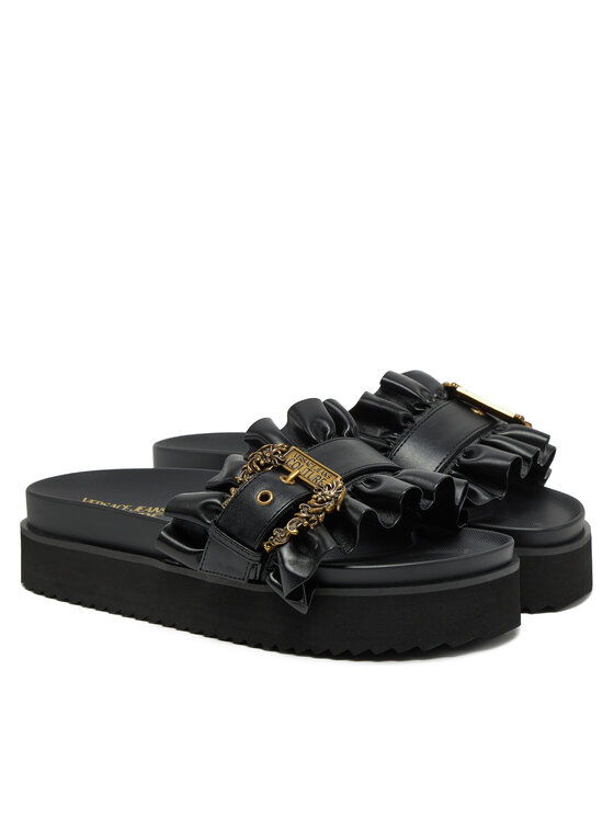Versace Jeans Couture Versace Jeans Couture Şlapi 78VA3SM5 Negru