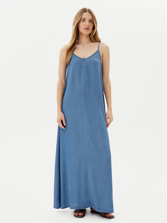 ONLY ONLY Rochie de vară Charis 15337932 Albastru Loose Fit