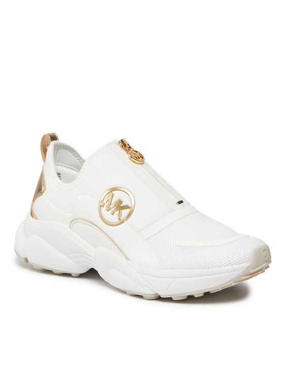 MICHAEL Michael Kors MICHAEL Michael Kors Sneakersy Sami Zip Trainer 43H3SMFSAD Bílá