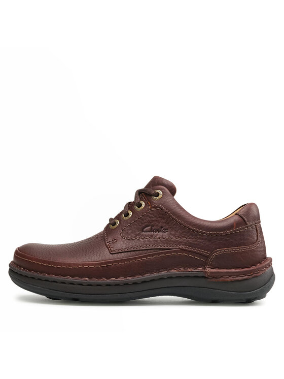 Clarks Clarks Półbuty Nature Three 203390057 Brązowy