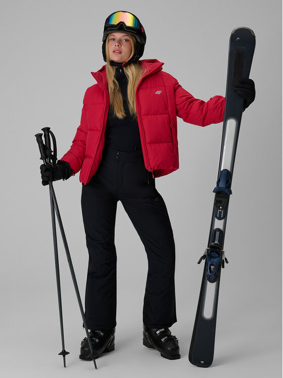 4F 4F Spodnie narciarskie SKI CLASSIC Czarny Regular Fit