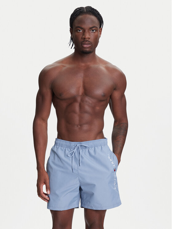 Tommy Hilfiger Tommy Hilfiger Pantaloni scurți pentru înot UM0UM03258 Albastru Regular Fit
