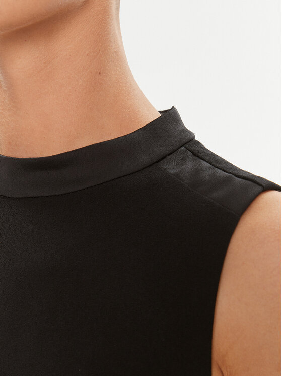 Marella Marella Sukienka codzienna Mariacarla 2332210833 Czarny Relaxed Fit