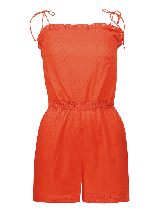 Feba Feba Jumpsuit F194-848 Arancione Casual Fit