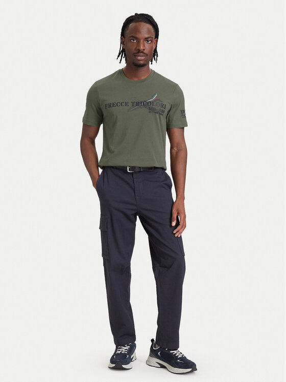 Aeronautica Militare Aeronautica Militare T-Shirt 262TS2541UJ00750 Khaki Regular Fit