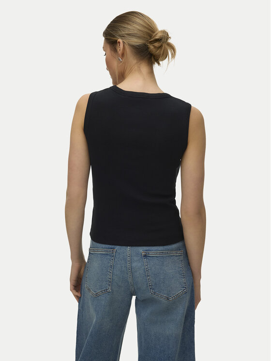 Vero Moda Vero Moda Marškinėliai Chloe 10342916 Juoda Regular Fit