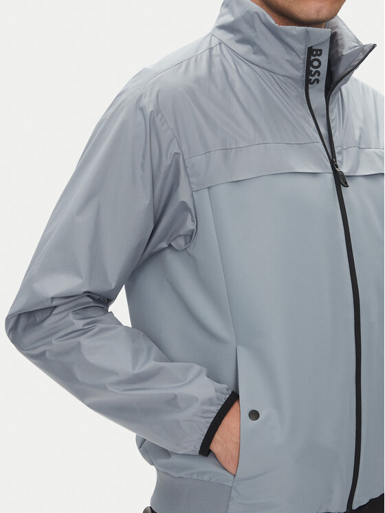 BOSS BOSS Übergangsjacke 50541285 Grau Regular Fit