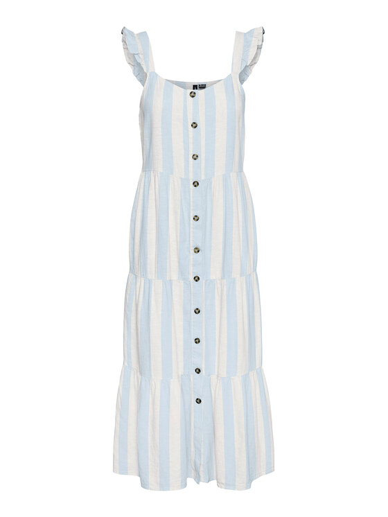 Vero Moda Vero Moda Nyári ruha Linn 10322614 Kék Regular Fit
