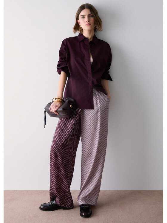 Liu Jo Liu Jo Camicia WF6134T730AX0786 Viola Regular Fit